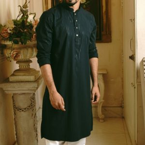 Premium Panjabi BLACK